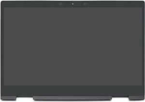 LCDOLED Replacement 15.6 inches IPS 1080P LCD Touch Screen Digitizer Assembly Bezel Board for HP Envy x360 15-bp143cl 15-bp051nr 15-bp152nr 15-bp175nr 15m-bp011dx 15m-bp012dx 15m-bp111dx 15m-bp112dx