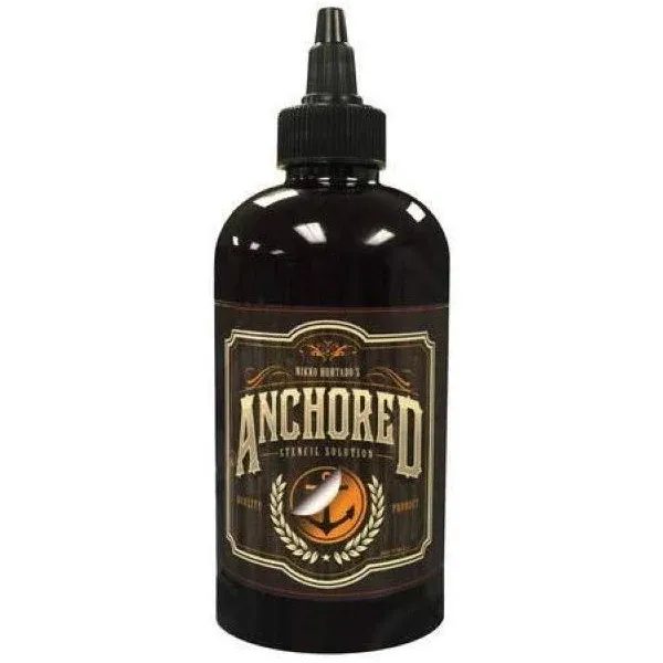 Anchored Products Nikko Tattoo Stencil Solution -Professional Tattoo Transfer Formula, 8 Ounces