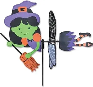 17&#034; WITCH Petite Garden Wind Spinner by Premier Designs