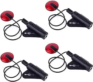 USA 4Pcs Piezo Contact Microphone Mic Pickup for Guitar Violin Banjo Mandolin