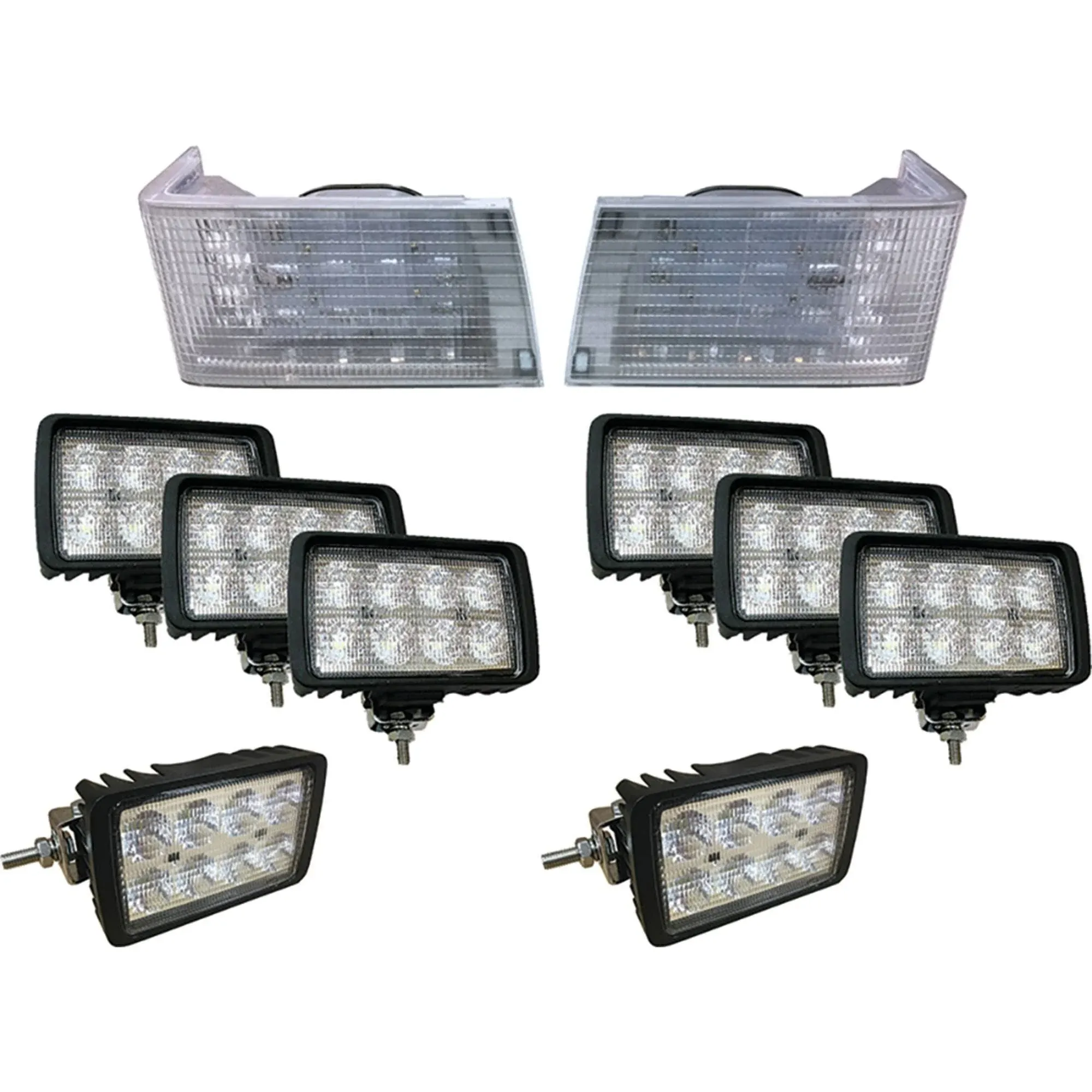 Tiger Lights CASEKIT-1 12V Complete LED Light Kit for Case/IH 7110, 71