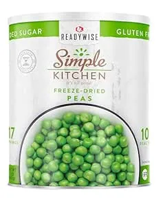 Freeze-Dried Peas - 17 Serving #10 Can