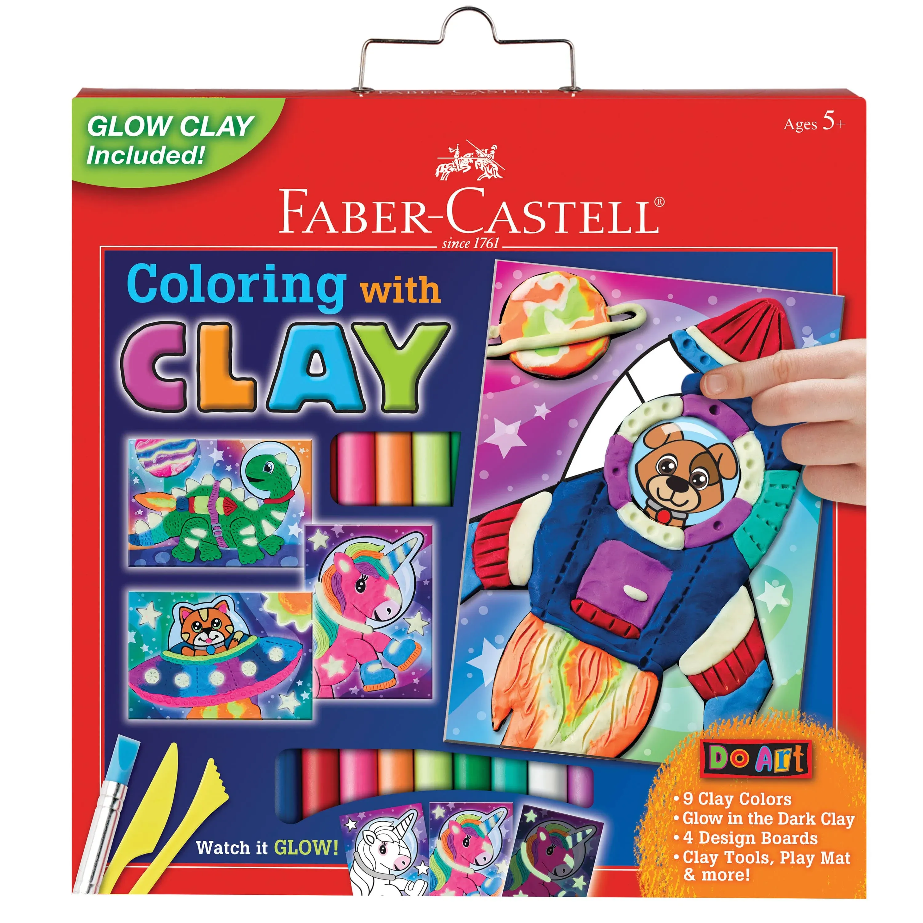 Faber Castell Do Art Coloring with Clay Space Pets