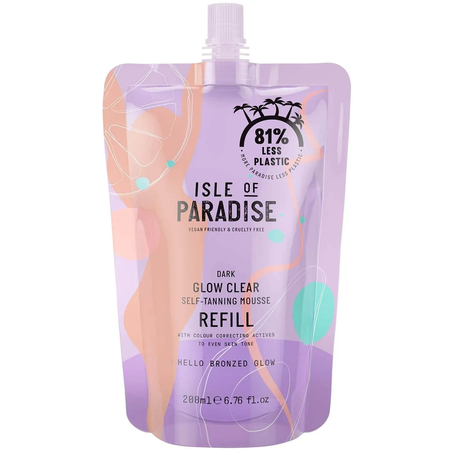 Isle of Paradise Express Ultra-Dark Self-Tanning Mousse 200ml