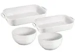 Staub Ceramic 4-Piece Baking Dish Set