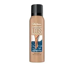 Sally Hansen Airbrush Legs, Leg Spray-On Makeup, Medium Glow 4.4 Oz