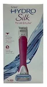 Schick Women's Hydro Silk TrimStyle Moisturizing Razor with Bikini Trimmer