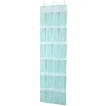 Basics Over The Door Organizer with 24 Pockets - Jade Green