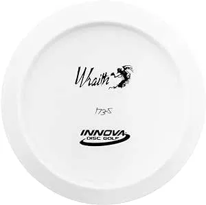 Innova Discs White Bottom Stamp Star Wraith Distance Driver Golf Disc [Hot Stamp Colors May Vary] - 173-175g