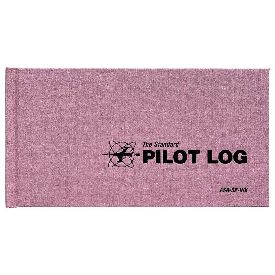 ASA The Standard™ Pilot Log Book - Pink