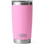 Yeti Rambler 20 oz. Tumbler with MagSlider Lid, Power Pink