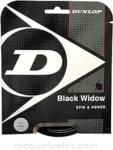 Dunlop Black Widow 16 Tennis String Set