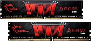 G.Skill 16GB DDR4 Aegis 2133MHz PC4-17000 CL15 Dual Channel Memory Kit