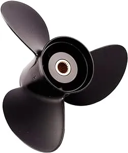 Solas 8611-145-19 Amita 3 Aluminum 3-Blade Propeller - RH, 14.5" Diameter x 19" Pitch x 19-Spline