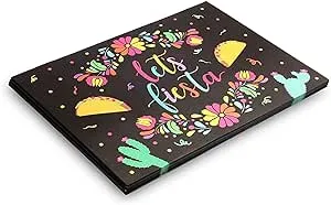 Cinco de Mayo Placemats, Let's Fiesta Table Decorations (10 x 14 in, 100 Pack)