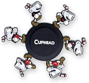 Cuphead Running 3-Inch Fidget Spinner Toy | Sensory Toy Ideal for Stress Relief, Decompression, Anxiety