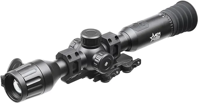 AGM Global Vision Adder TS35-384 Thermal Imaging Rifle Scope- Thermal Scope for Hunting 35mm- Night Hunting Scope with Thermal Vision Long Battery Life, Wi-Fi, and 5-Year Warranty