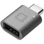 Nonda USB-C to USB 3.0 Mini Adapter, Gray