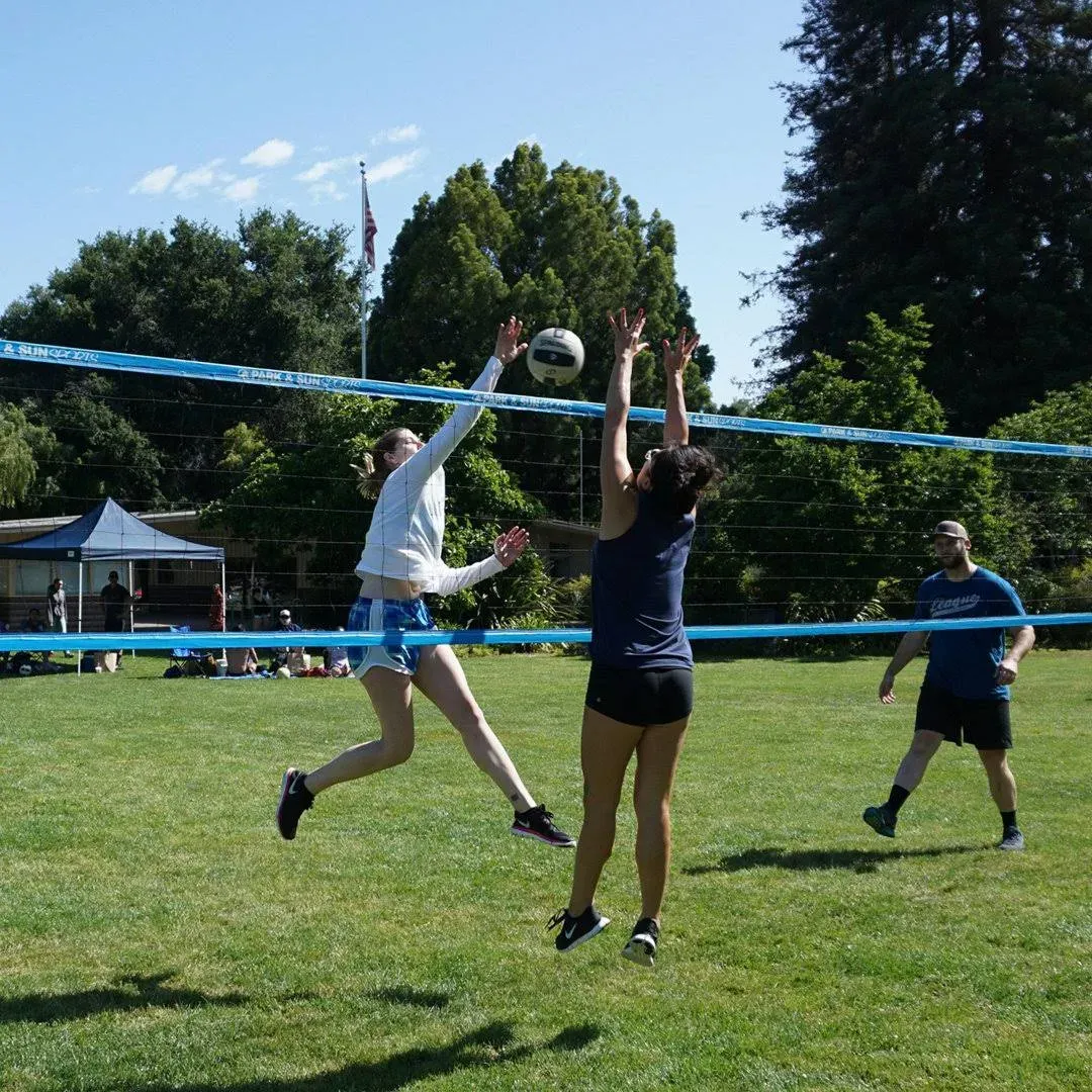 Park &amp; Sun Sports Tournament Flex 1000 - Outdoor Volleyball Set