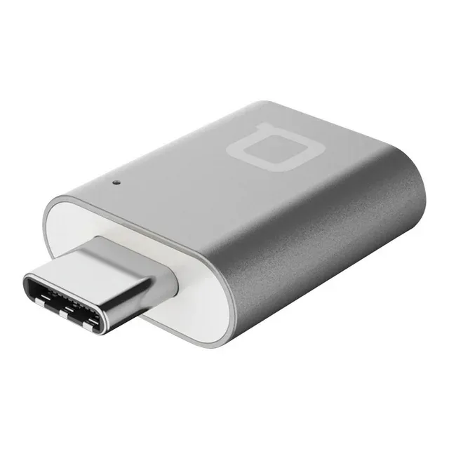 NoNDA Mini - USB adapter - 24 pin USB-C (M) to USB Type A (F) - USB 3.1 Gen 1 - space gray