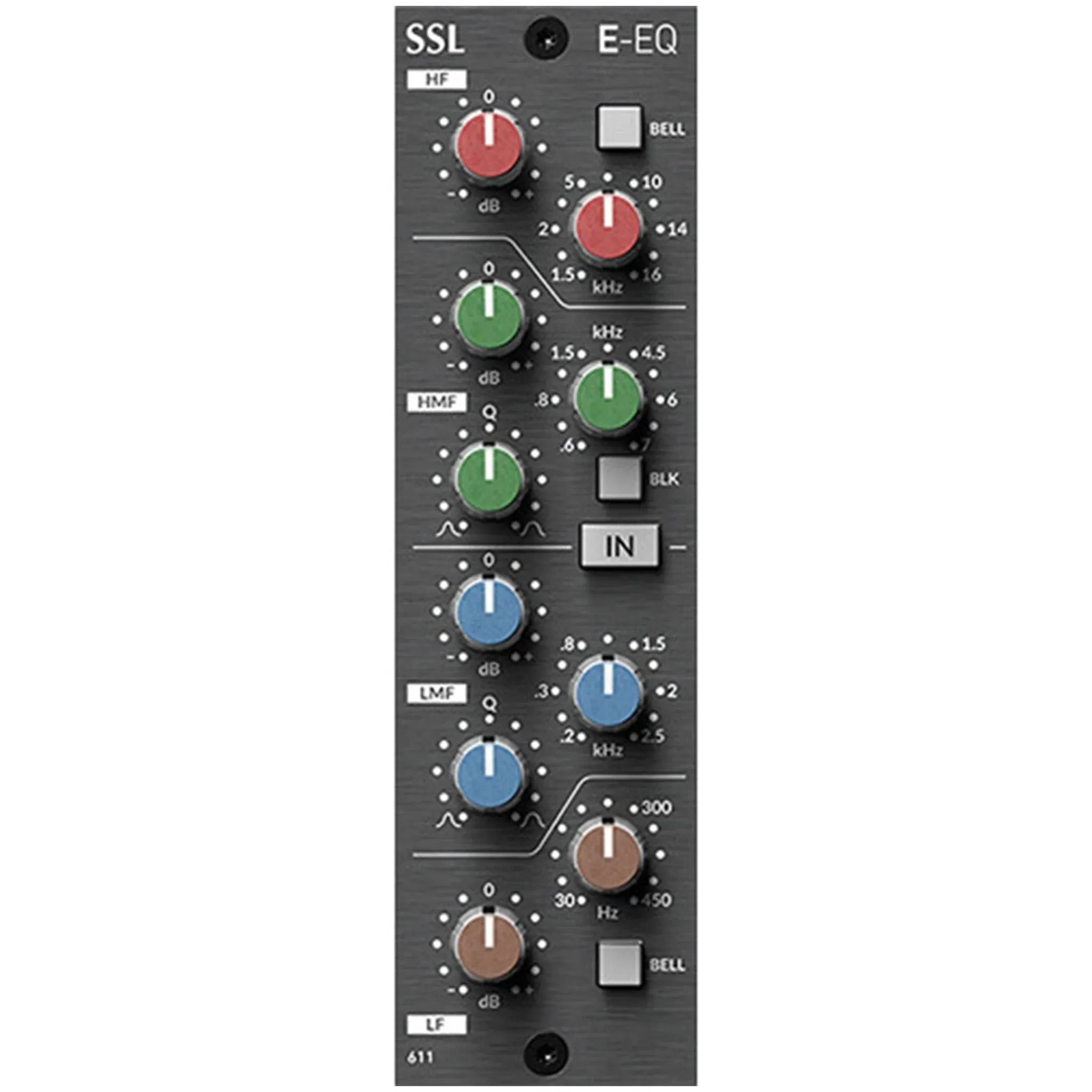 Solid State Logic 611EQ 500 Series Parametric Equalizer Processor