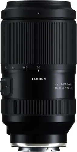 Tamron 70-180mm F/2.8 Di III VC VXD G2 for Sony E-Mount Full Frame Mirrorless Cameras with Advanced Accessories & Travel Bundle | AFA065S-700 | tamron 70-180 g2