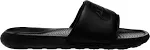 Nike mens Victori One BLACK/LIGHT SILVER Slide Sandal - 9 UK (10 US) (CN9675-014), BLACK/LIGHT SILVER, 9 UK (10 US)