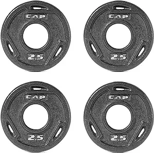 CAP Barbell Unisex-Adult Olympic Grip Plate Series