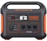 Jackery Portable Power Station Explorer 1500, 1534Wh Portable Generator with 3x110V/1800W AC Outlets, Solar Mobile Lithium Battery Pack for Outdoor RV/Van Camping, Overlanding (Renewed)