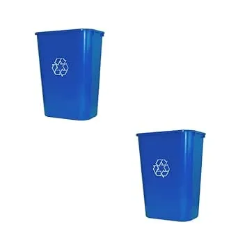 good natured Planet Friendly Tall Recycle - 10.25 Gallon Recycling Bin for Kitchen