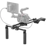 Neewer Shoulder Rig Kit， 40cm Extended 15mm Rod Support System Camera Stabilizer