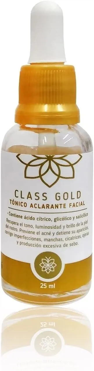 Class Gold Cosmetics Clarifying Facial Tonic, Dark Spot and Blemish Remover from Aqua Labs Colombia