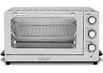 Works! Cuisinart TOB-60 Convection Toaster Oven Broiler 1500w FREESHIP