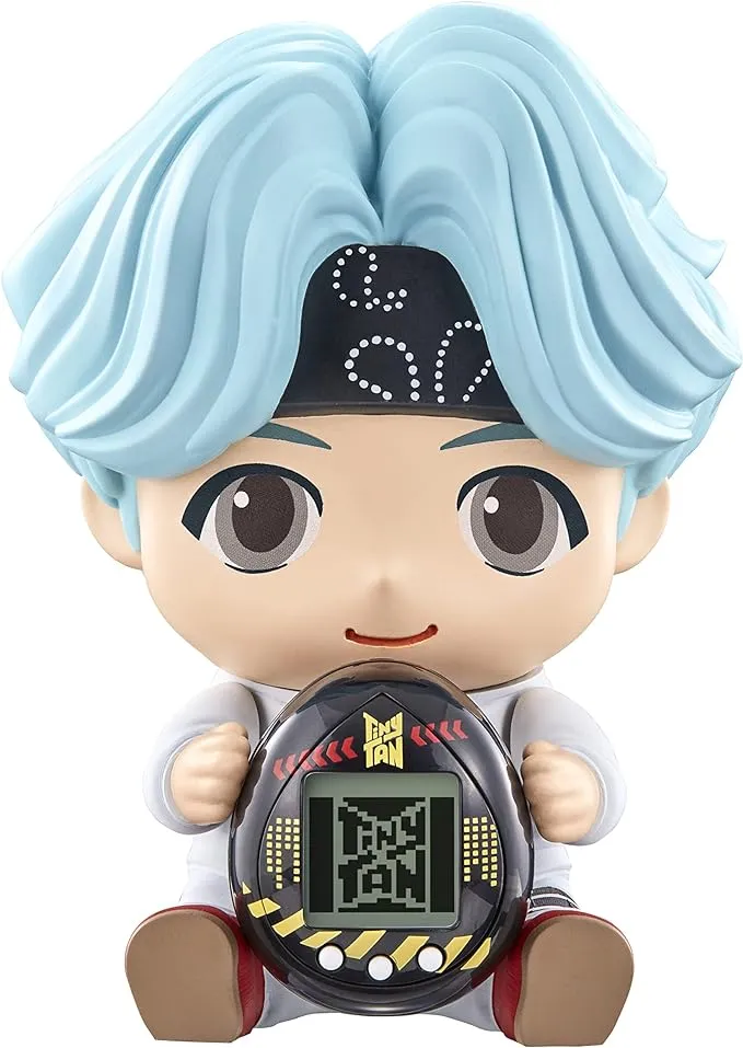 BTS TinyTAN Suga Hugmy Figure with Tamagotchi Nano