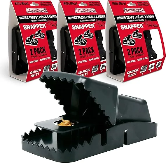 Catchmaster Easy-Set Mouse Traps