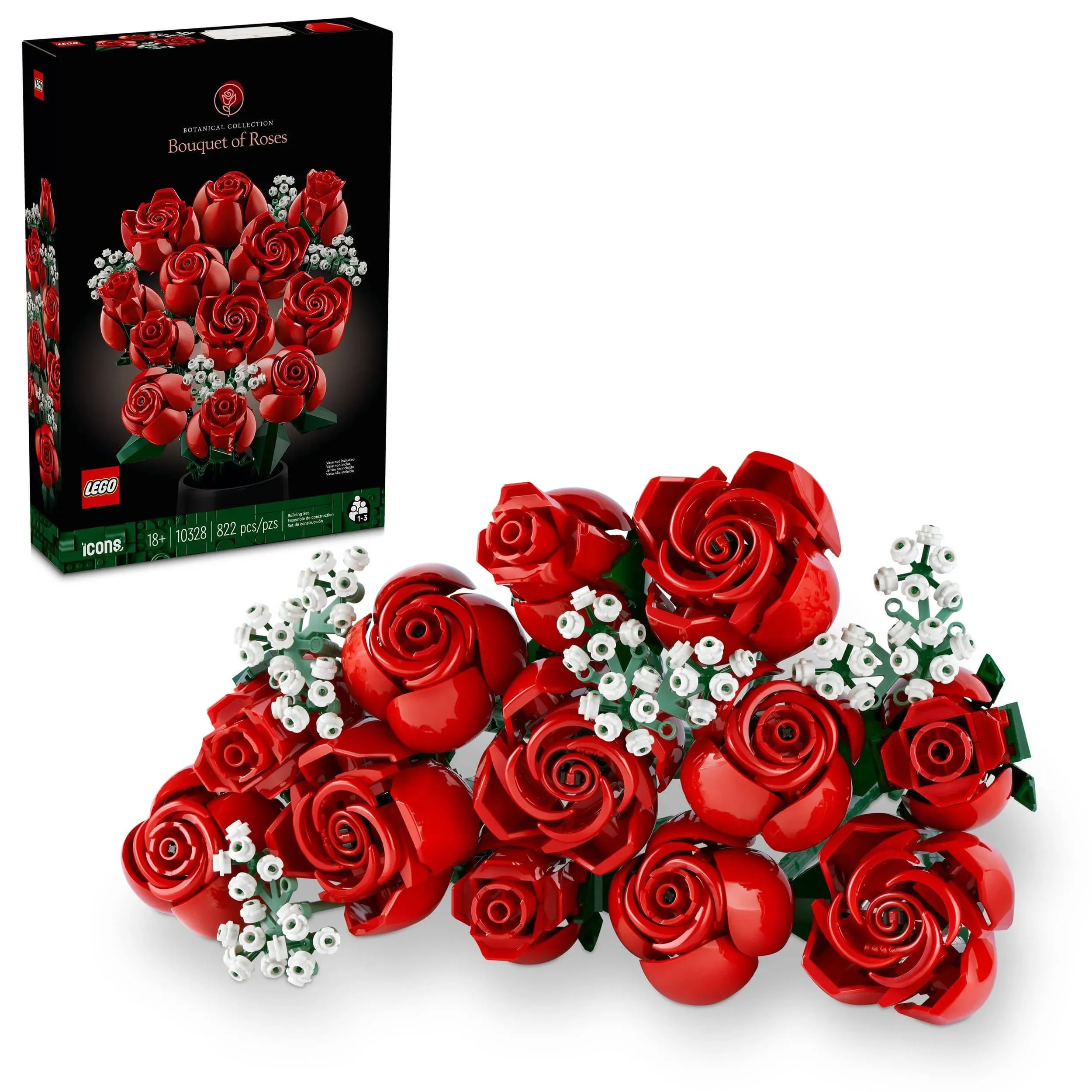 LEGO Botanical Collection Bouquet of Roses Icons