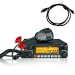 Anytone At-5555nii Upgraded 10 Meter Radio High Power Am 60W/ FM 45W/ SSB 60W Mobile Transceiver for Truck, Men's, Size: 10 in