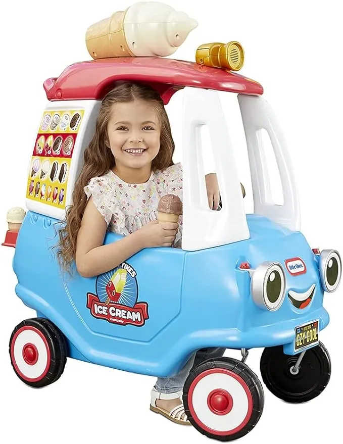 Little Tikes Cozy Ice Cream Truck Ride-On