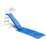 6&#039; Water Wave Slide, Free Standing with Built in Adjustable Water Sprinkler a...