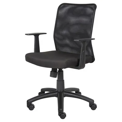 Budget Mesh Task Chair with Arms Boss