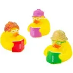 Reading Rubber Duckies - Toys - 12 Pieces