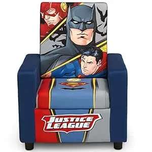 Delta Children High Back Upholstered Chair, Dc Comics Batman