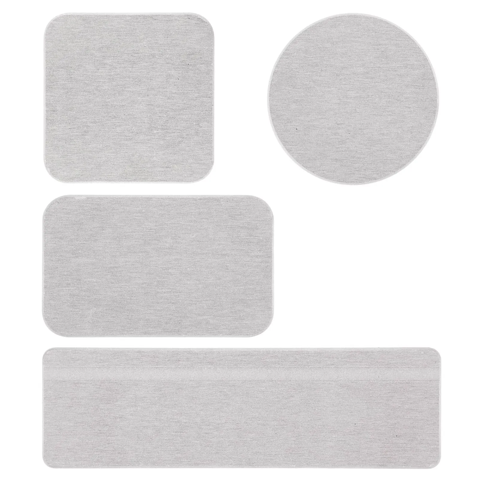 Ownmy Set of 4 Water Absorbent Diatomite Drink Coasters, Diatomaceous Earth Soap