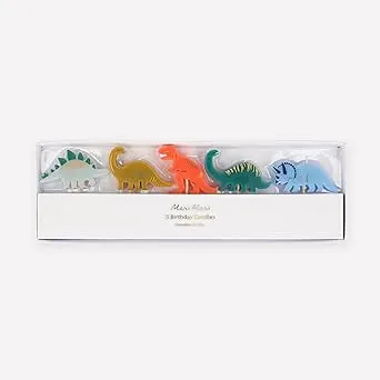 Meri Meri Dinosaur Candles (Pack of 5)