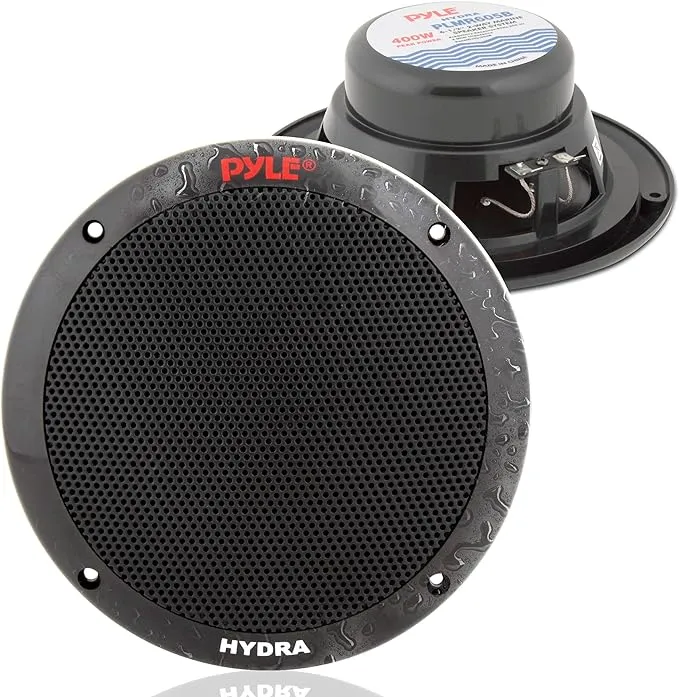 Pyle PLMR605 2-Way Dual Cone Marine Speakers