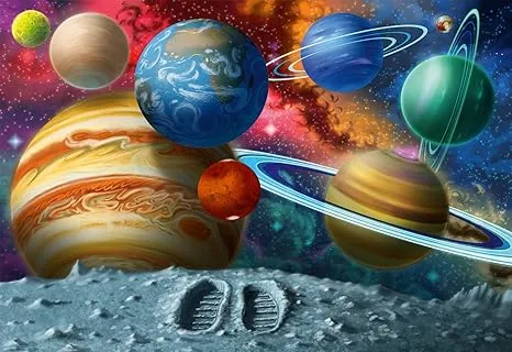 Ravensburger Puzzle - Stepping Into Space 24 piece Floor