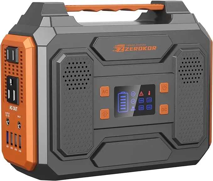 Portable Power Station 120W Portable Generator 97.6Wh, 110V Portable Power Pack with AC Outlet External Lithium Battery Pack with USB C Input for Camping Home Use VanLife Adventures