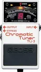 Boss TU-3 Chromatic Tuner Pedal - Bundle with 10ft Instrument Cable, 6in Patch Cable, and Picks