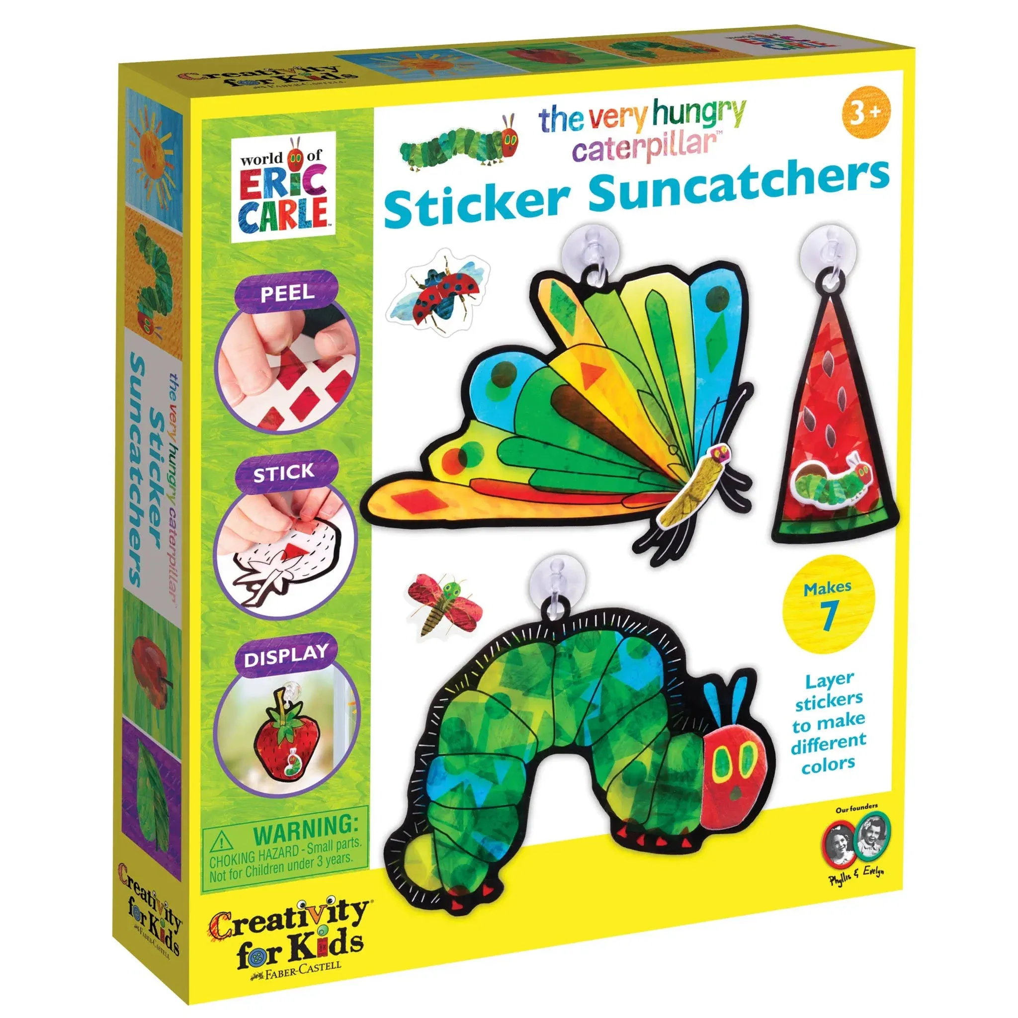 Creativity for Kids Sticker Suncatchers - The Very Hungry Caterpillar