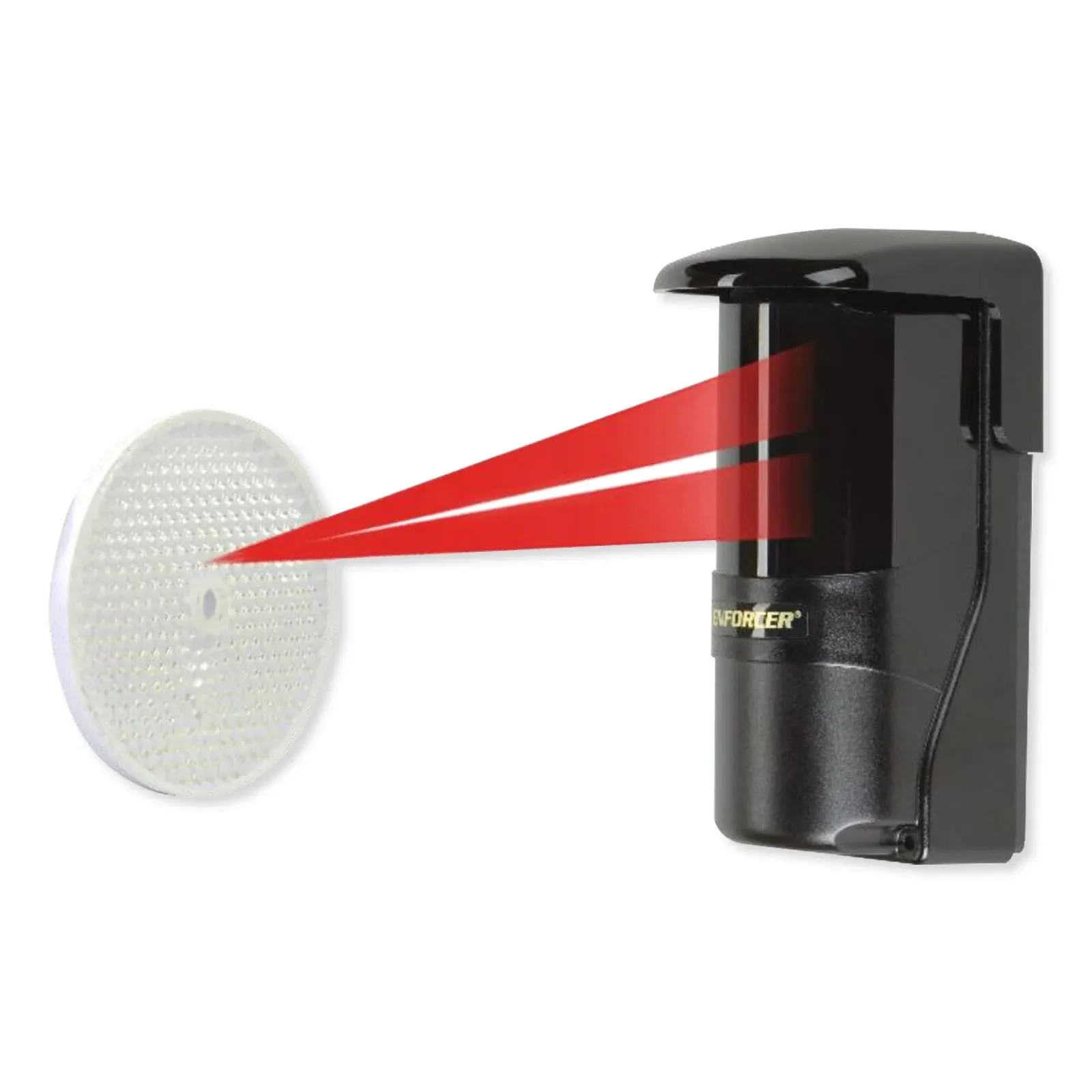 Seco-Larm E-931-S50RRGQ Enforcer IR Reflective Photoelectric Beam Sensor, 50 ft.